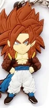 C Аниме Dragon Ball брелок "Обезьяна" Сон Гоку Супер Саян силиконовая трубка для водяного охлаждения Брелок фигурка кулон брелок Коллекция игрушка ZKDBF - Цвет: C