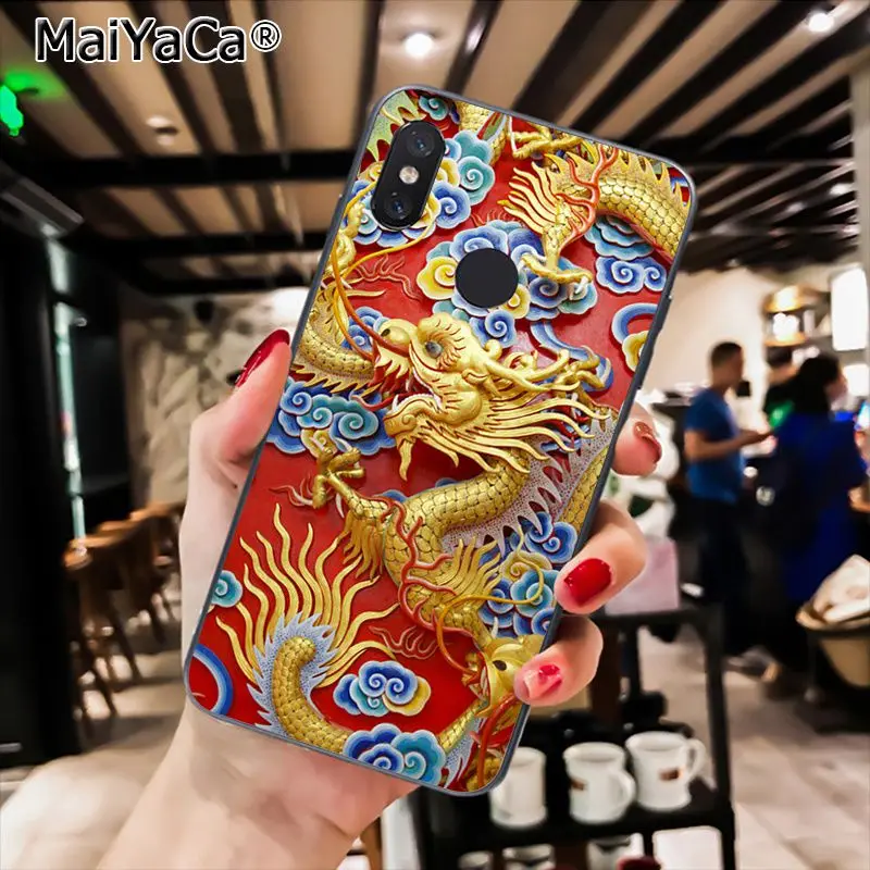 MaiYaCa китайский стиль Dra7A 5An чехол для телефона Xiaomi Redmi8 4X 6A S2 7A 5A Redmi 5 5Plus Note5 7 Note8pro |