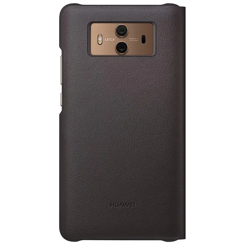 100% оригинальная официальная Huawei Коврики 10 Pro флип чехол смарт проснуться сна