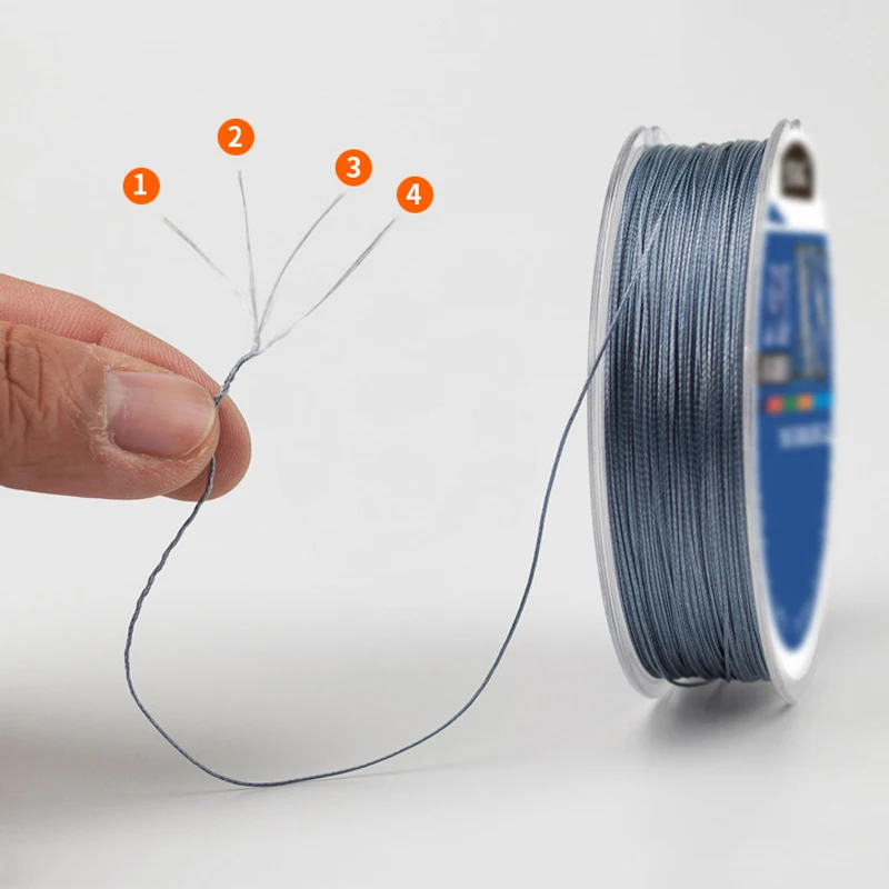 Плетеная рыболовная леска из ПЭ 4 пряди 100 м | Спорт и развлечения