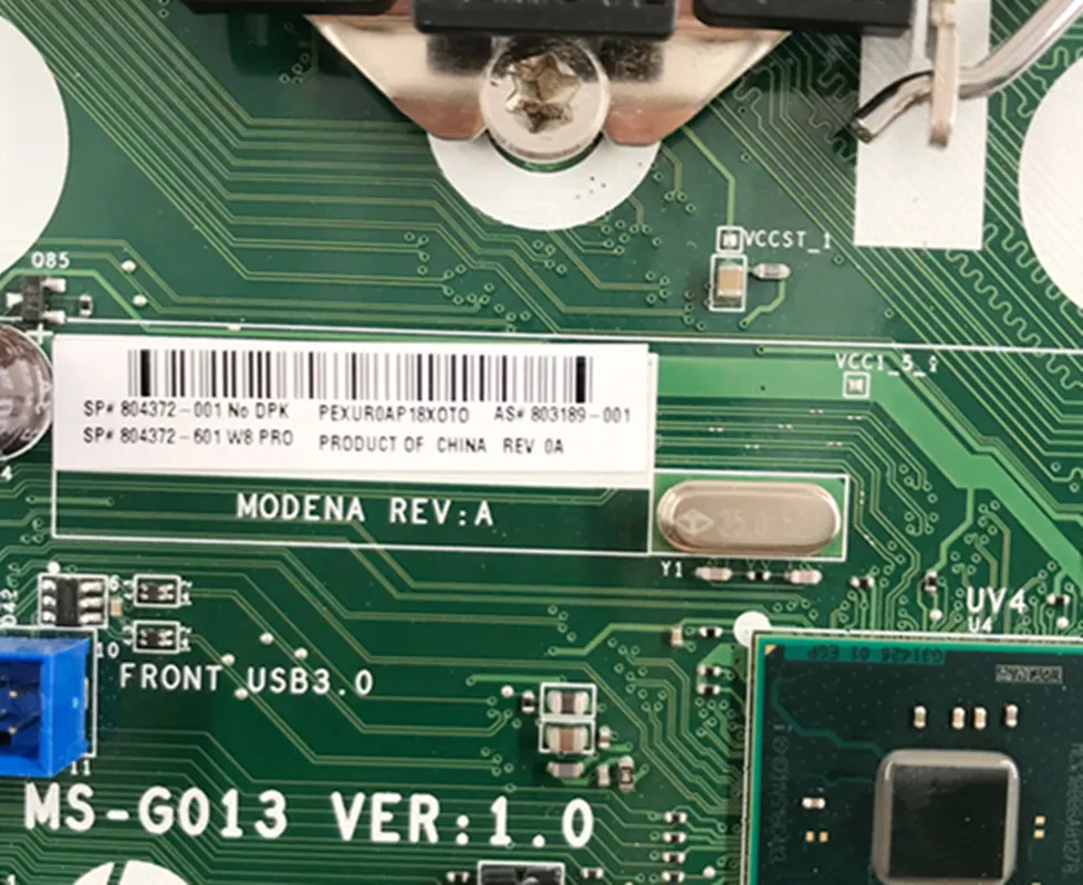 SZWXZY для HP 400 G2 SFF настольная материнская плата MS-G013 H81 804372-001 804372-601 803189-001 MB 100%
