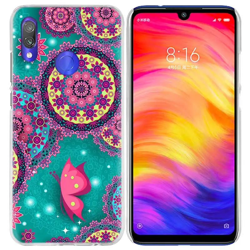 Чехол с мандалой и бабочкой для Xiao mi Red mi Go Note 7 6 6A Pro S2 5 4X mi A1 A2 9 mi x 3 5G 8 lite Play F1 жесткий чехол для телефона из ПК - Цвет: 05