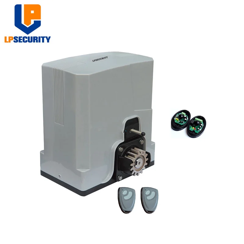 kit3 LPSECURITY хорошее качество 600KGS DC 24V Foresee раздвижные ворота открывалка механизм дистанционного управления слайд ворота оператора - Цвет: kit3