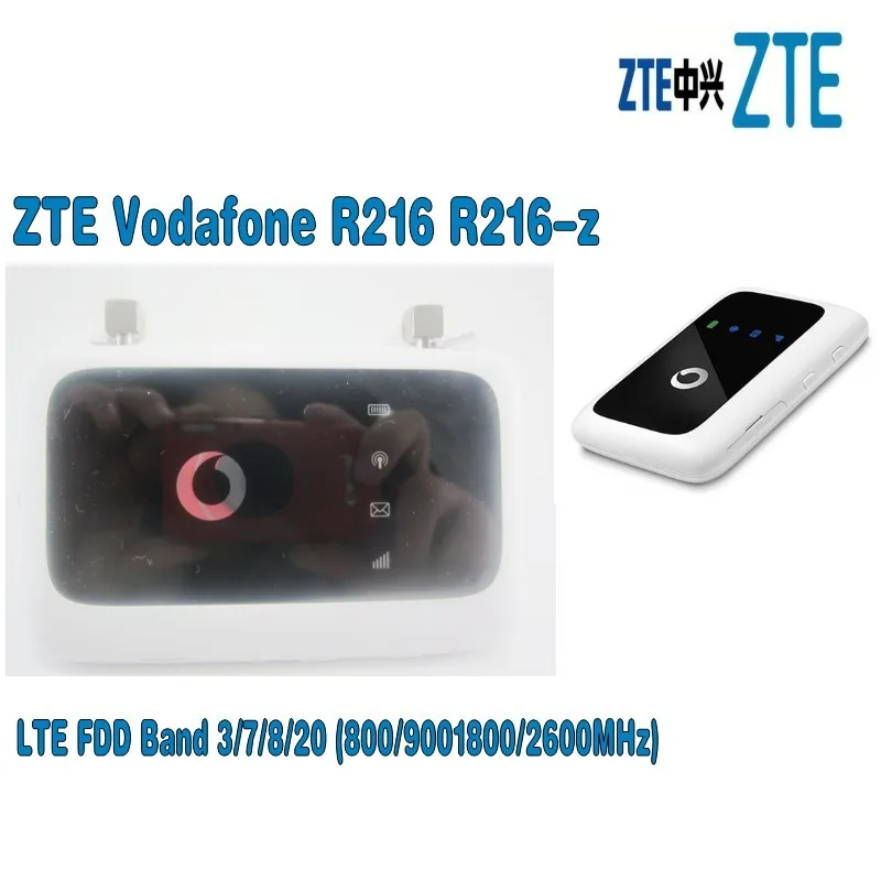 Разблокированный новый оригинальный Vodafone ZTE R216 4G беспроводной маршрутизатор