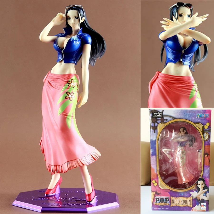 ПВХ Аниме ONE PIECE POP Nico Robin экшн фигурка Сексуальная принцесса Парусная снова