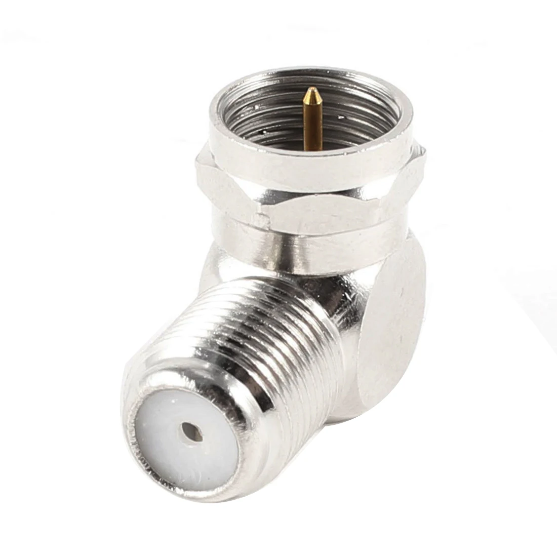 Высокое качество F Женский к мужскому гнезду правый угол RF коннектор адаптер