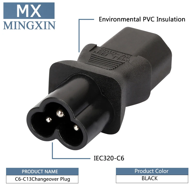 IEC 320 C6 C13 3Pin адаптер или к micky шины принимаются как стандарт | Электроника