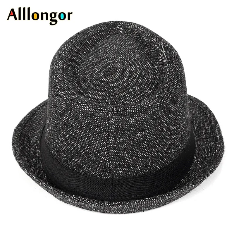 New Autumn Winter Fedoras Hat Men vintage black bonnet sombrero hombre Panama jazz cap dad hat