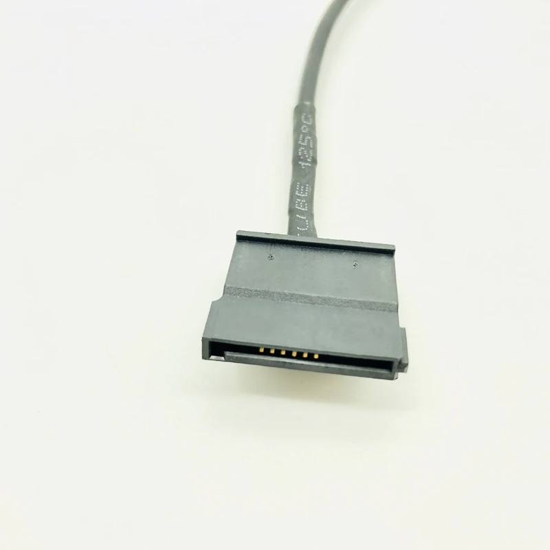 Адаптер питания SATA USB 5 В штекер на 15 контактов разъем черный 50 см|Компьютерные