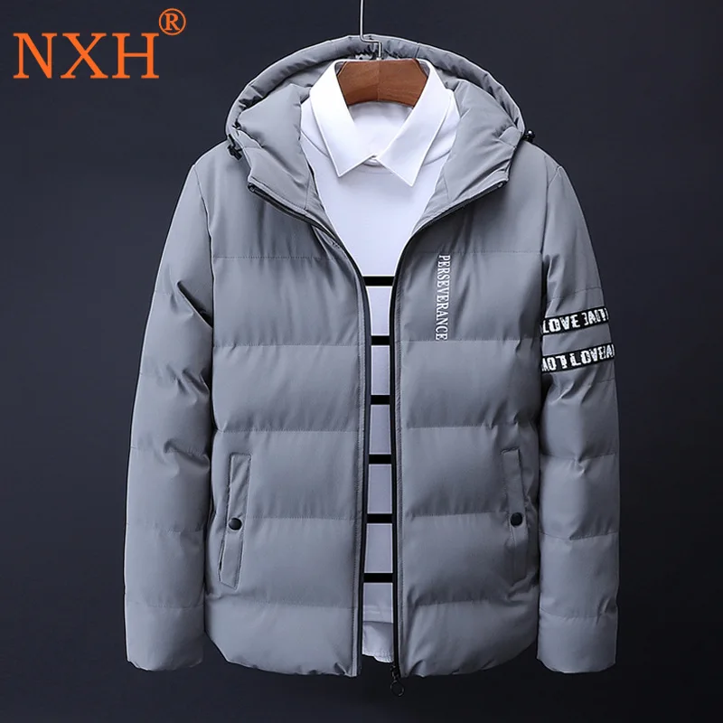 NXH 2019 большой размер 7XL Мужская Зимняя Толстая куртка пальто мужские парки