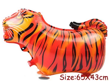 tiger 45 стилей животные ходячие шары День рождения Свадебные украшения Воздушные шары события и вечерние принадлежности детские игрушки - Цвет: tiger