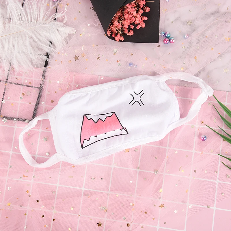 Новинка 1 шт. симпатичная мультяшная маска для рта и лица эмоциональная маски Kpop