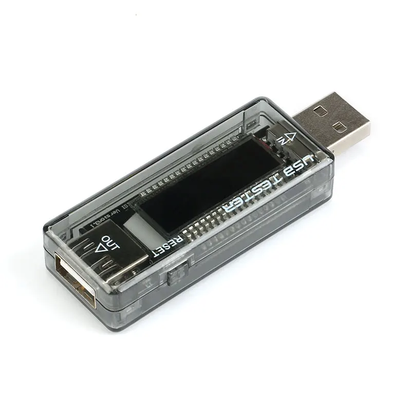 Тестер емкости и напряжения тока USB измеритель зарядного устройства внешний
