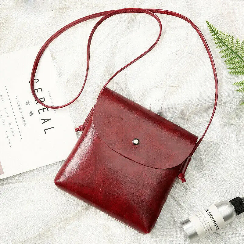 Новинка 2019 модная женская маленькая сумка через плечо из искусственной кожи