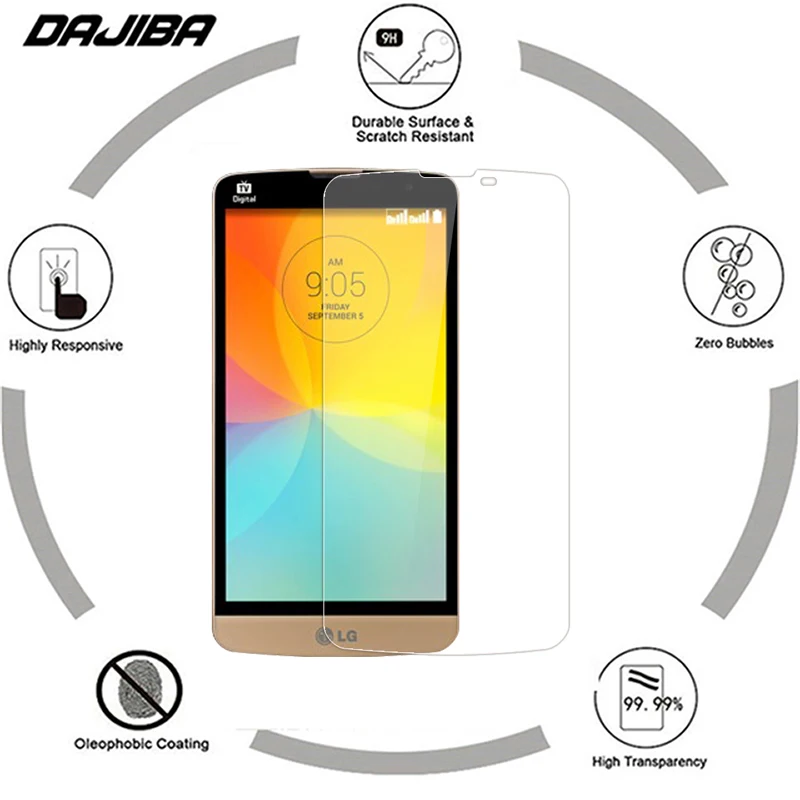Закаленное стекло для экрана с защитой от царапин LG D335 L Bello Dual D331 Prime D337 2.5D Arc Edge