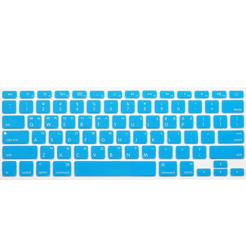 Новая Корейская версия клавиатуры силиконовая защитная пленка для Apple Macbook Air 13 Mac