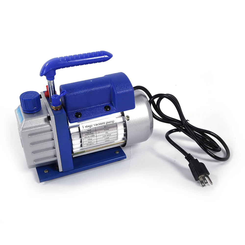 1/4 HP 3CFM лошадиный вакуумный насос синего цвета | Инструменты