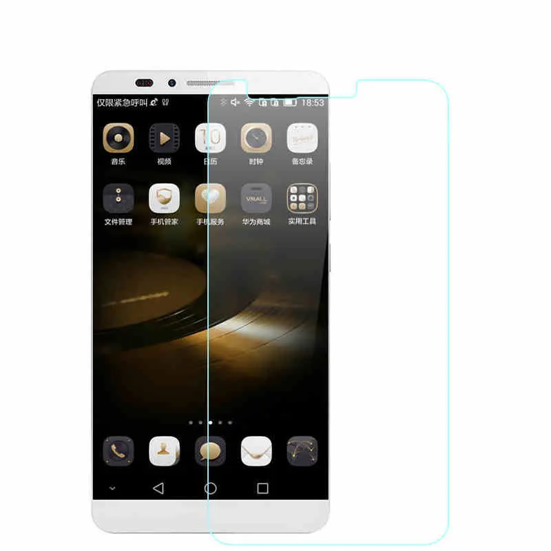 2.5d Tempered Glass Film Explosion Proof Screen Protector For Huawei Ascend Mate7 P8 P9 Lite Honor 4 6 7 4C 4X 5X +Cleaning Kit |
