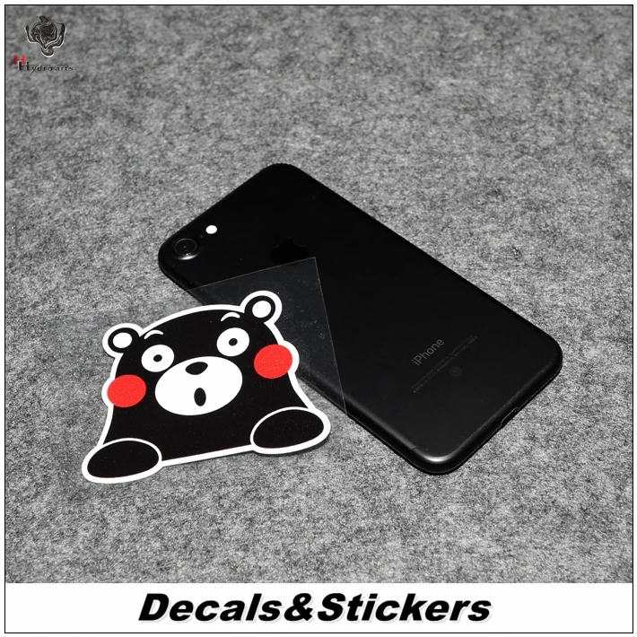 Фото Милые Мультяшные Светоотражающие модифицированные наклейки NO.L111 Kumamon 3M, автомобильный шлем, водонепроницаемые Переводные картинки MOTO GP для... №4