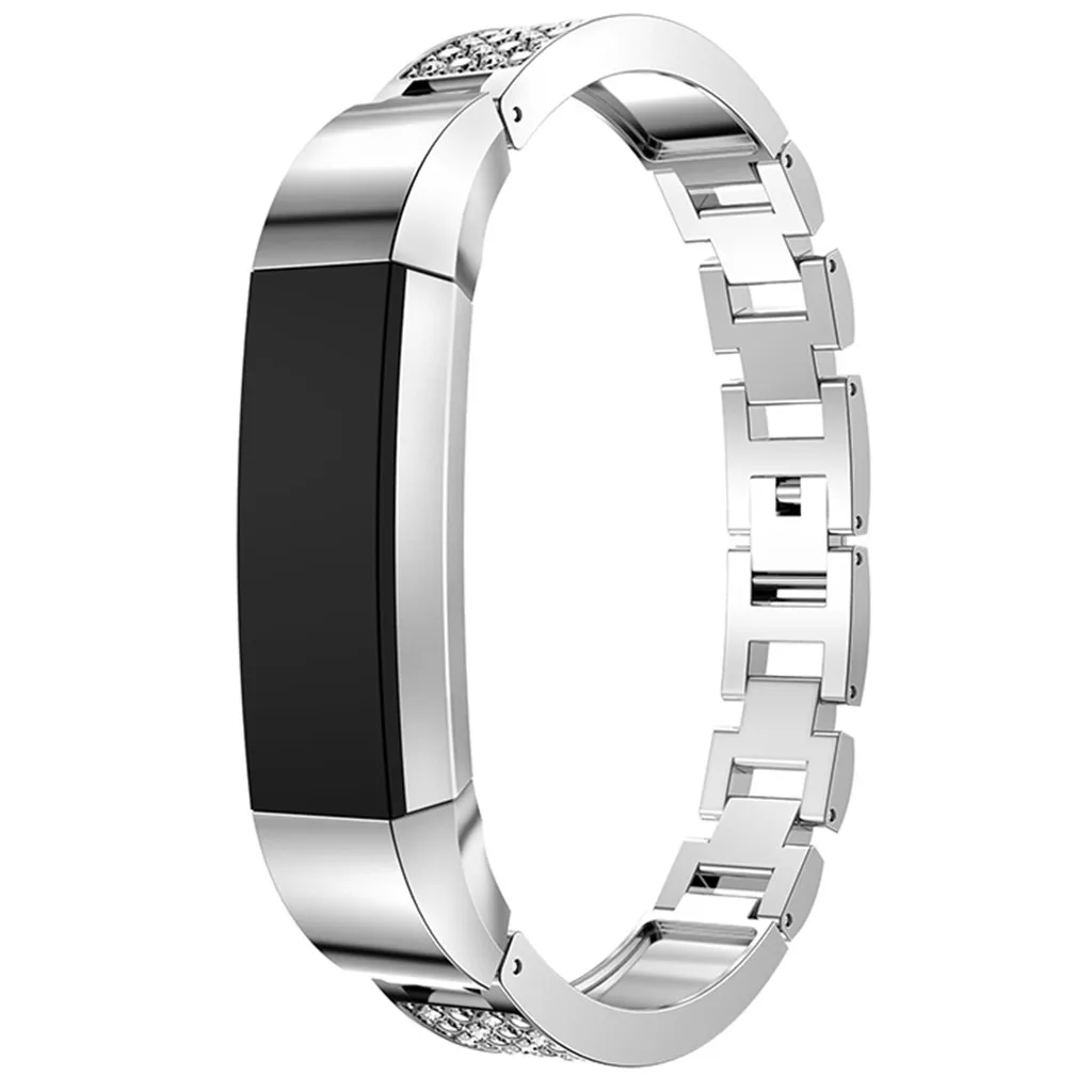 HIPERDEAL абсолютно высококачественный ремешок для часов подходит для Fitbit Alta замена металлический пробуренный Ремешок Браслет May30