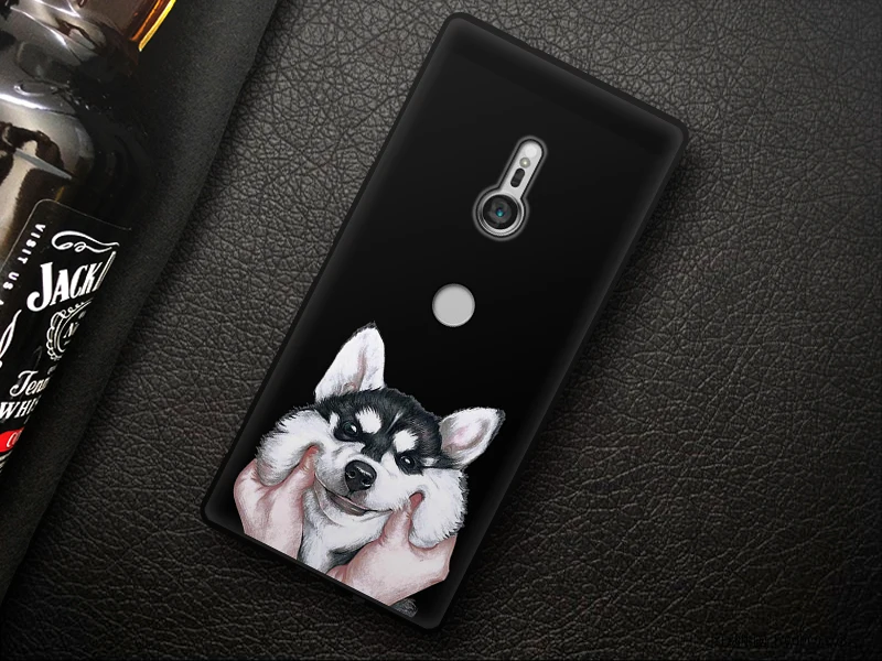 JURCHEN, роскошный 3D мультяшный чехол для телефона, для sony Xperia XZ3, чехол, мягкий, TPU, силиконовый, задний Чехол для sony Xperia XZ3, двойной чехол