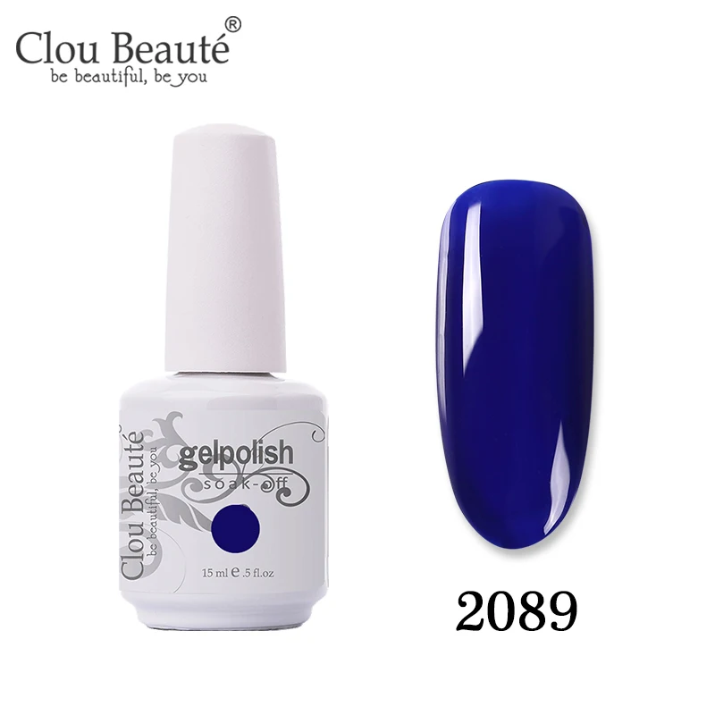 2089 Clou Beaute Новое поступление праймер гель лак УФ гель лак коралловый телесный красный розовый УФ гель лак для ногтей Гибридный маникюрный гель для ногтей лак - Цвет: 2089