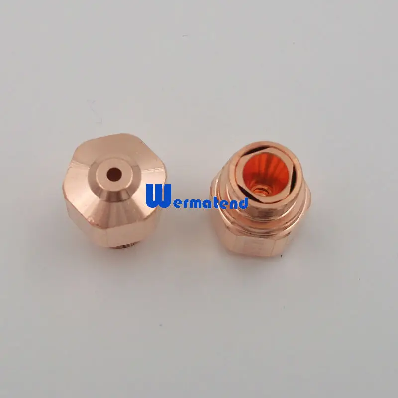 Wermatend 100 шт./лот NK1215 NK1015 NK1515 NK1715 NK2015 NK2515 двойное сопло для машины лазерные сопла