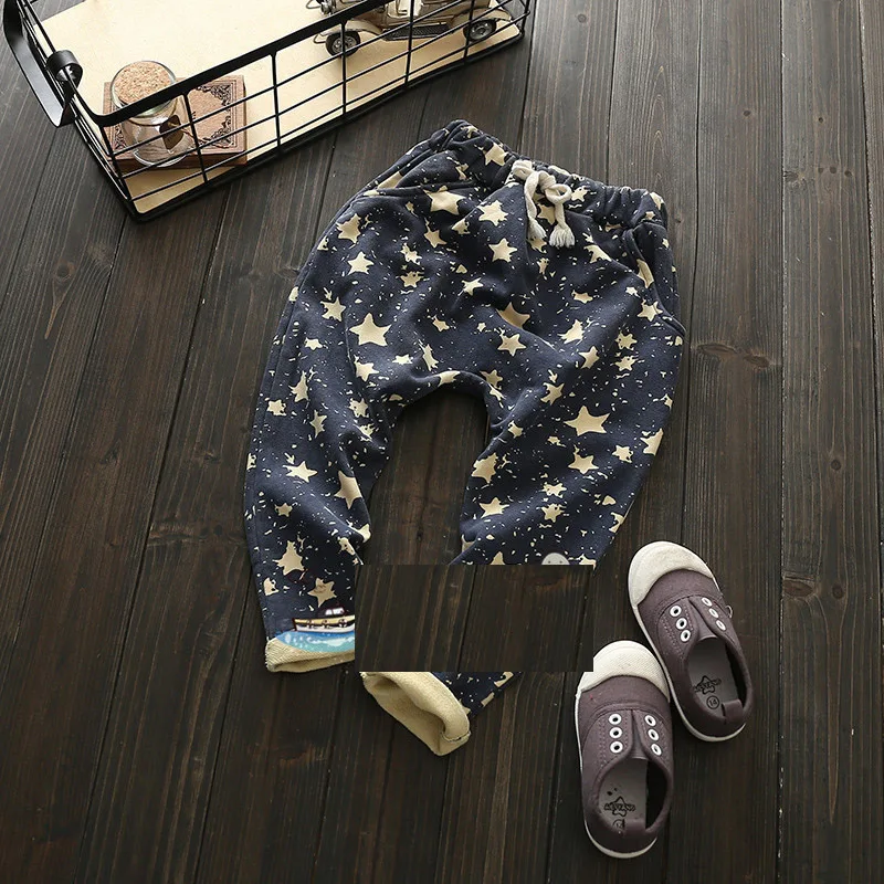 Шаровары для мальчиков детская одежда на весну и осень детские брюки маленьких