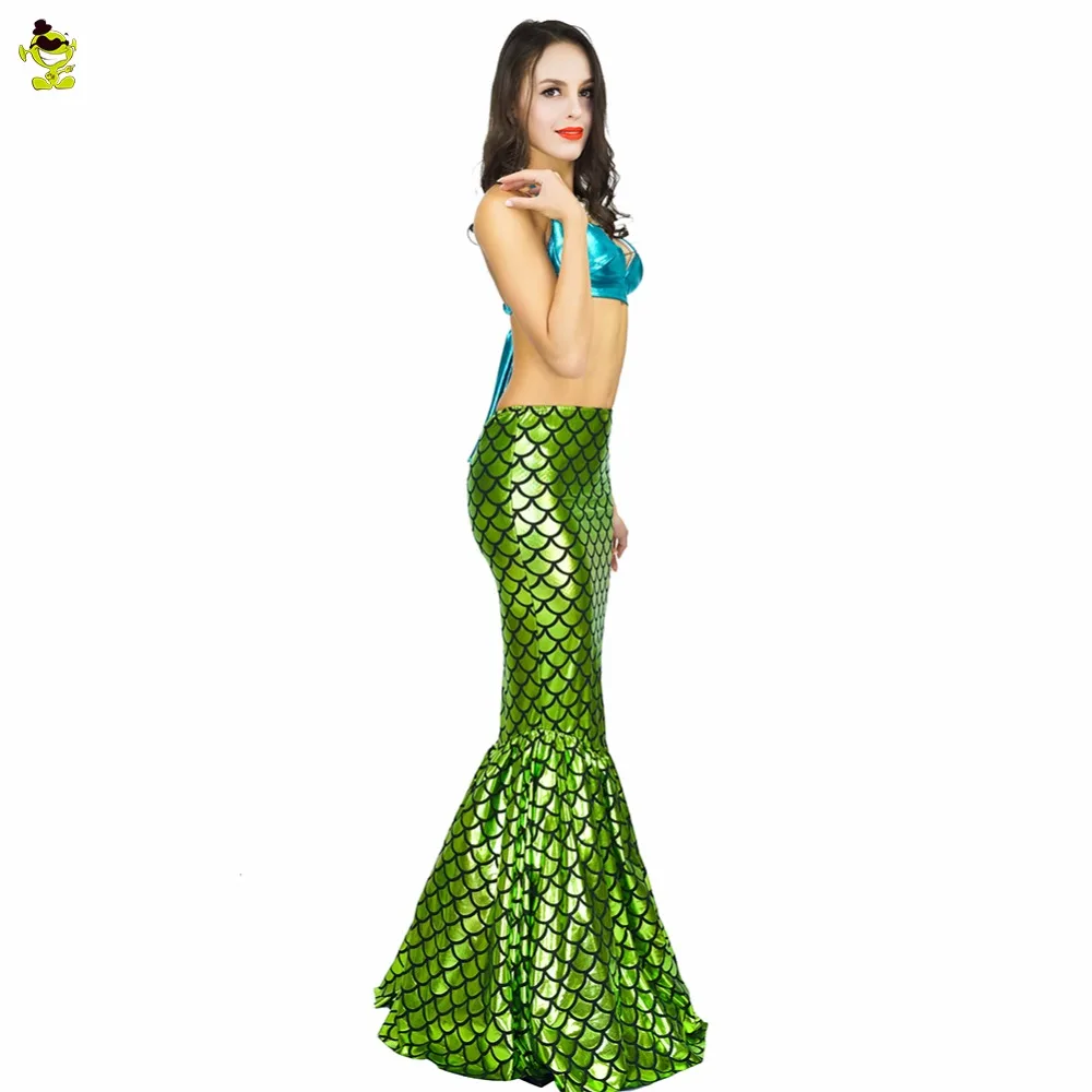 Костюм Русалки для взрослых женская одежда плавания и песчаного пляжа