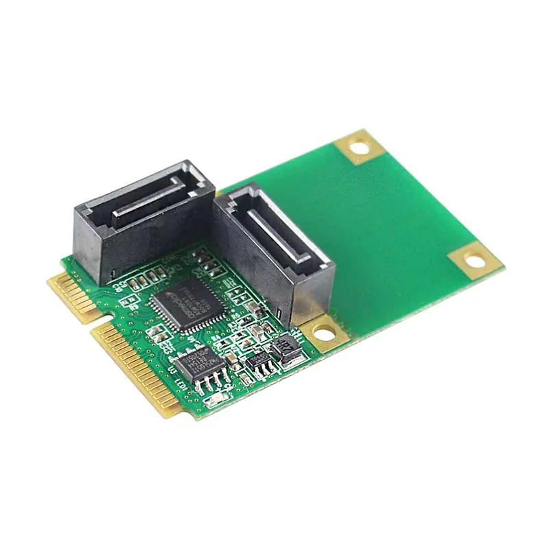 Linkreal мини PCIe до 2-Порты и разъёмы SATA 3,0 адаптер карты расширения