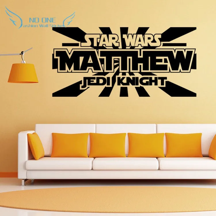 Звездные войны Наклейка на стену 2016 удивительный фильм Войны Плакат наклейки
