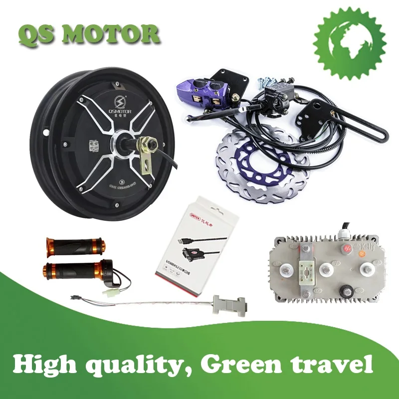 QSMOTOR 4000 Вт 10 дюймов электрический скутер концентратор комплекты для преобразования двигателей скорость 100 км/ч