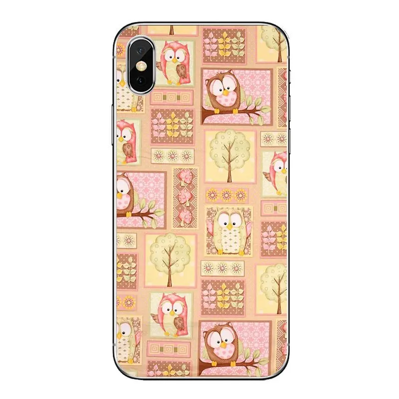 Совы коллаж рисунок художественный принт прозрачные мягкие чехлы для Xiaomi Mi A1 A2