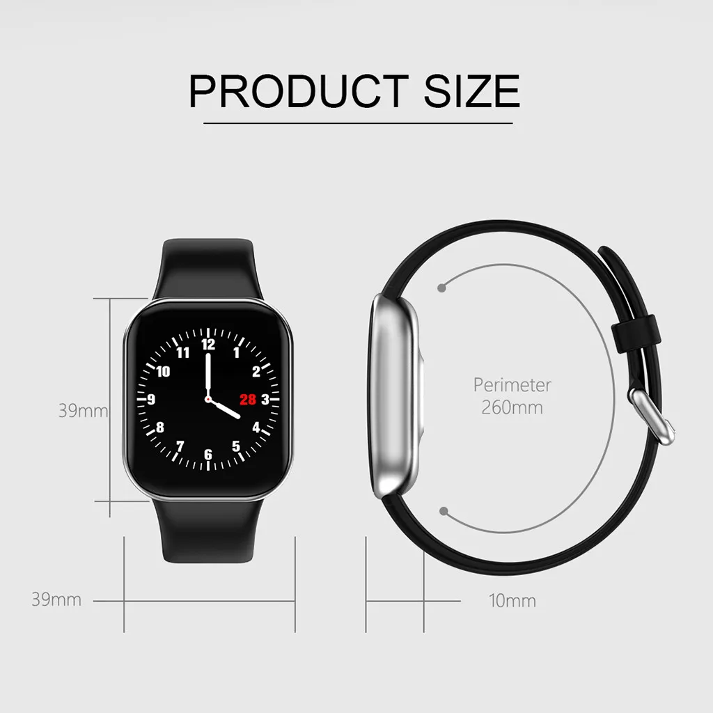 Смарт-часы Beautyss на Android и iOS спортивные фитнес-часы с калориями водонепроницаемые