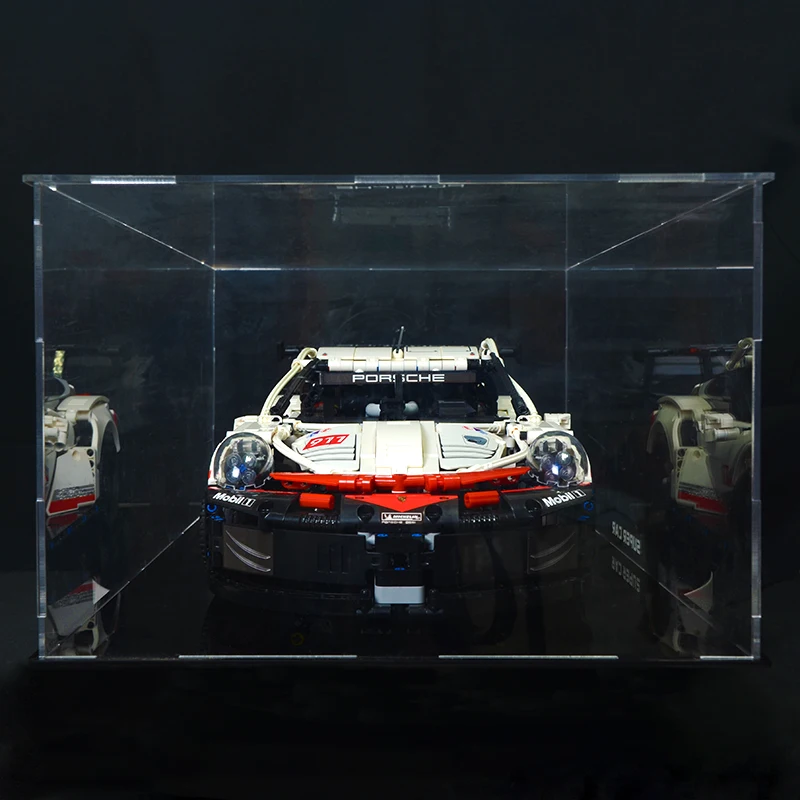 Выставочная коробка для lego technic prosche rsr 42096 20097 серия строительный блок модель 3368