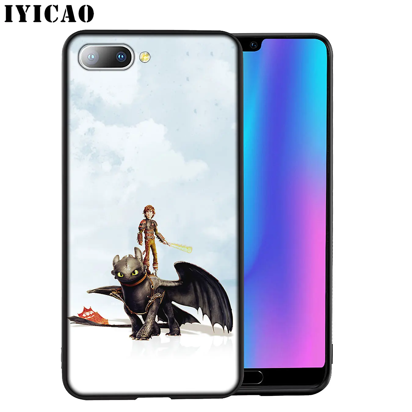 IYICAO Toothless How to Train Your Dragon Soft Phone Case for Huawei Mate 30 20 10 Pro Nova 5I 5T 5 4 4E 3i 3 2i Lite Smart |