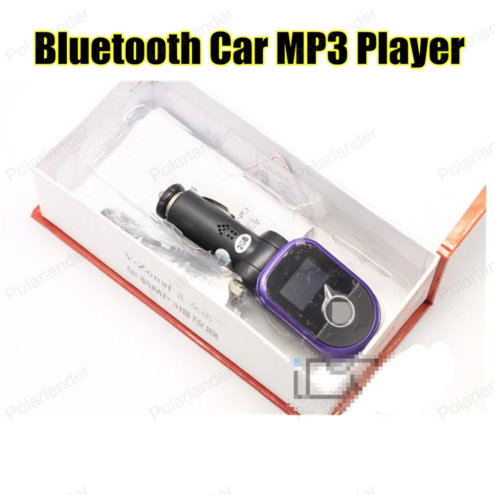 Bluetooth автомобильный комплект fm передатчик MP3 плеер 3 5 мм аудио AUX TF слот для карт Dual