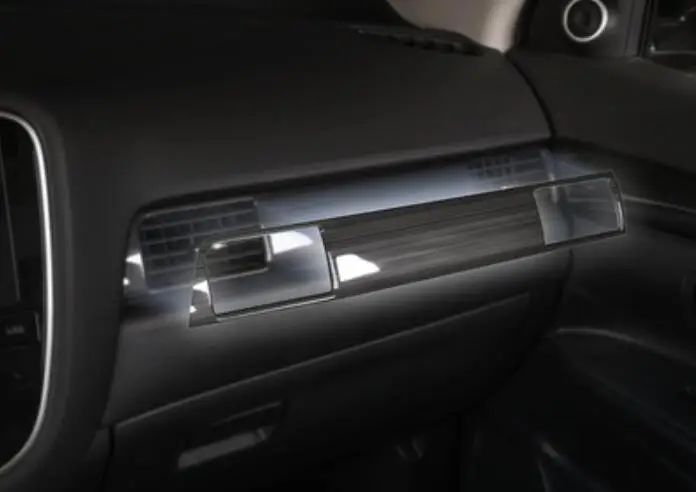 Подходит для mitsubishi outlander- с центральным управлением декоративные блестки
