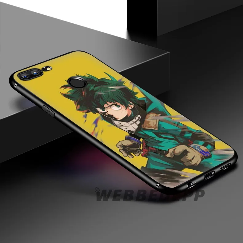 WEBBEDEPP My Hero Academia Мягкий силиконовый чехол для Huawei Honor Mate 20 10 8X 8C 8 6A 7A 7X 7C Lite Pro ТПУ |