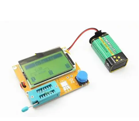 V2.68 ESR T4 Mega328 цифровой Транзистор тестер Диод Триод Емкость метр MOS/PNP/NPN LCR 12864 ЖК
