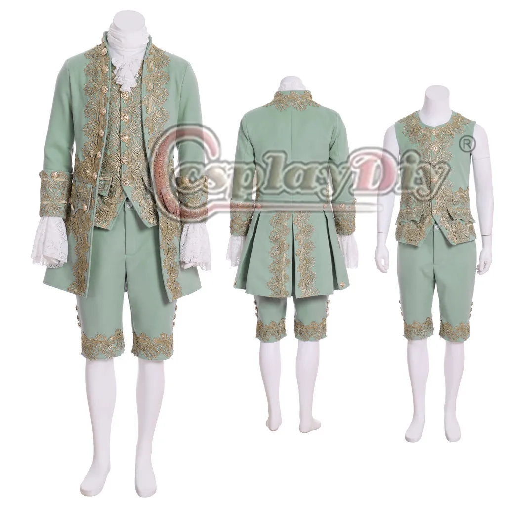 Костюм Cosplaydiy 18 го века британский военный мужской костюм средневековый Ретро