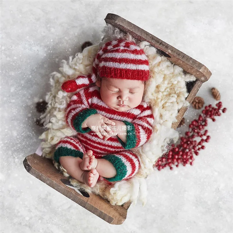 

Footed Newborn Romper Hand Crochet Mohair Overall and bonnet set Photography props Newborn outfit photo props