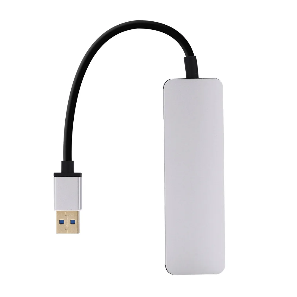 Ультратонкий алюминиевый USB 3 0 концентратор адаптер конвертер с портами и SD/TF