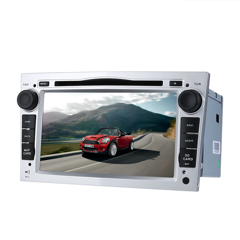 Автомобильный DVD плеер Opel 2 DIN GPS 7 дюймовый сенсорный экран CAN BUS Декодер поддержка