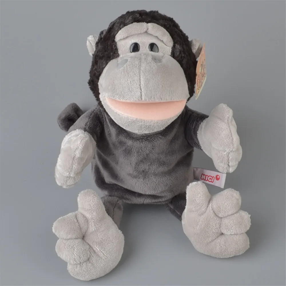 30 см шимпанзе плюшевая ручная кукла Детская игрушка подарок бесплатная