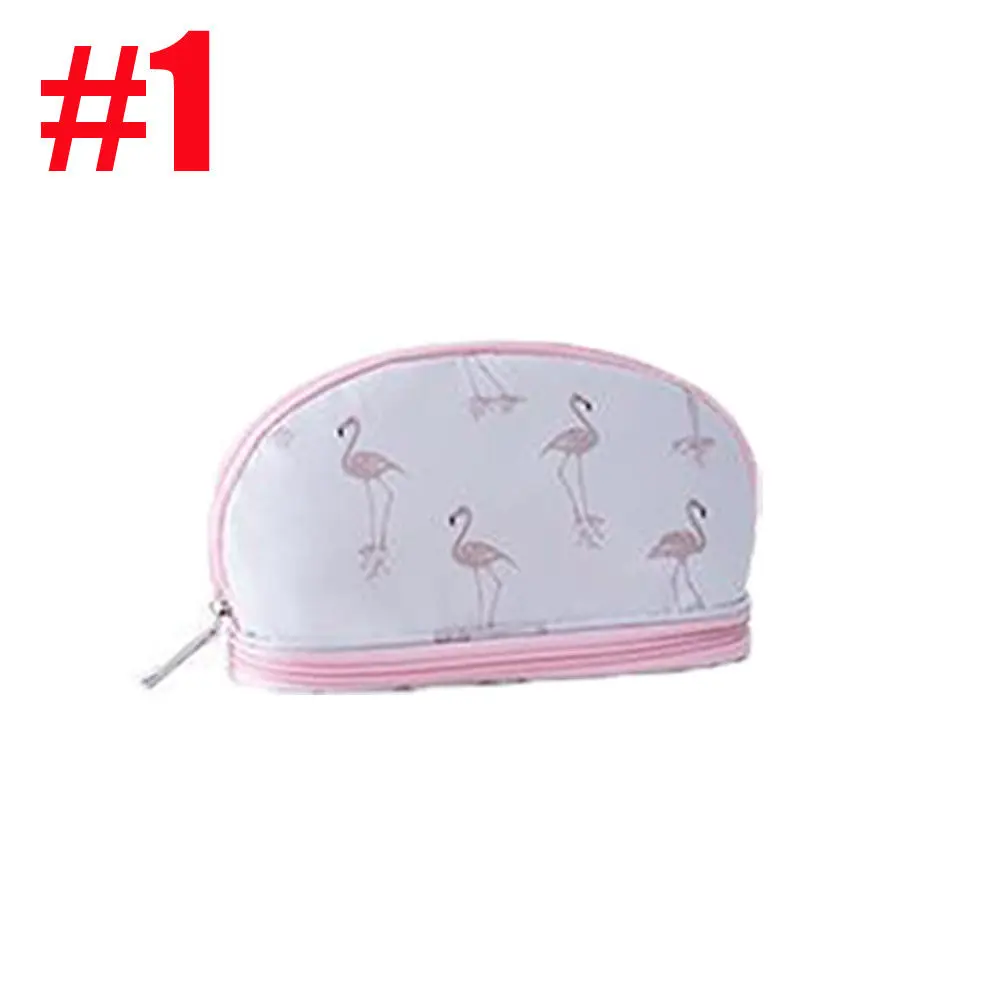 Белый Совершенно стиль косметичка для макияжа косметичка для туалетных принадлежностей органайзер для путешествий кошелек косметический чехол косметички - Цвет: Белый