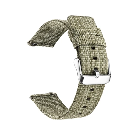 Type 3 gray green Спортивный нейлоновый ремешок YUEDAER для Xiaomi Amazfit Bip Correa, аксессуары для умных часов, браслет 20 мм, ремешки для Amazfit Bip Band - Цвет: Type 3 gray green
