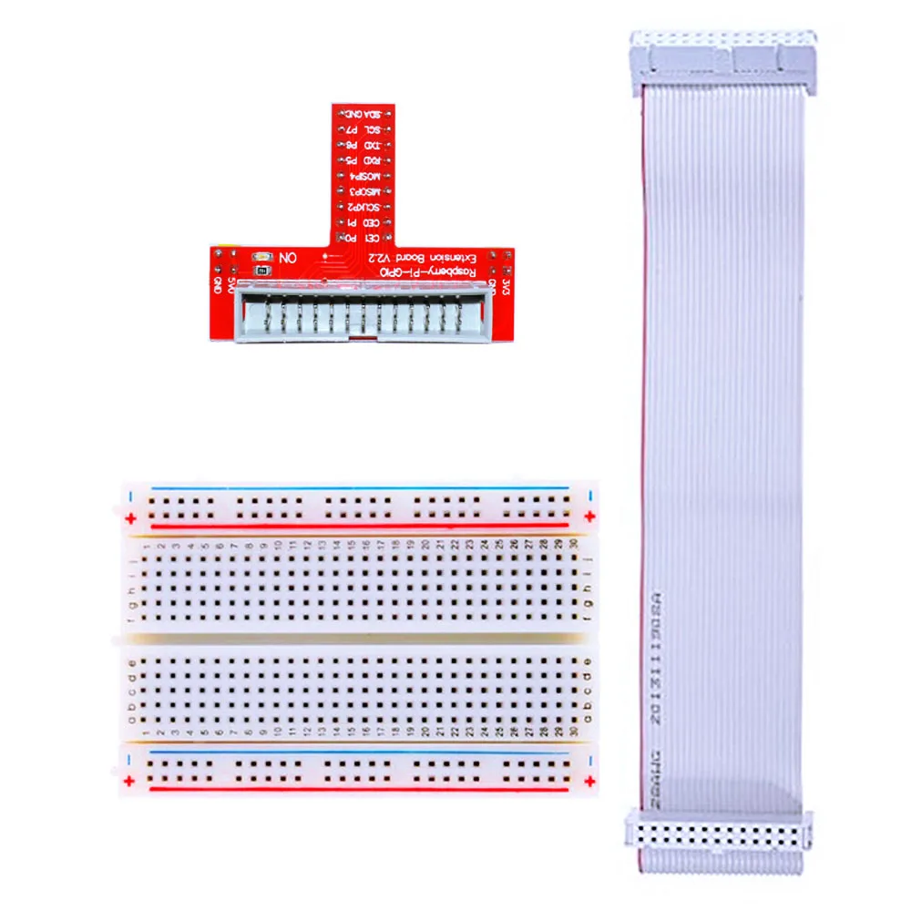 Keyes GPIO набор для расширения DIY (макетная плата с 400 отверстиями + pinboard