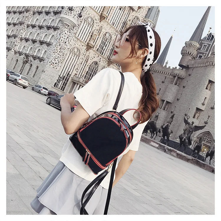 Fashion backpack female 2019 summer new laser bag simple wild hand student | Багаж и сумки