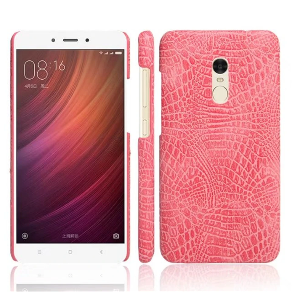 Роскошный кожаный чехол с узором крокодиловая Змея для XiaoMi RedMi 4A 4X Note 3s 3 4 5A iphone SE 5S